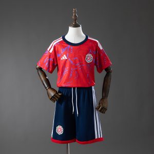 Costa Rica 2026 World Cup Home Kids Kit