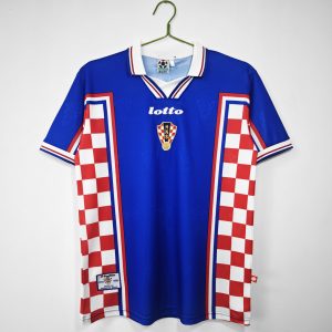 Croatia 1998 World Cup Away Retro Jersey