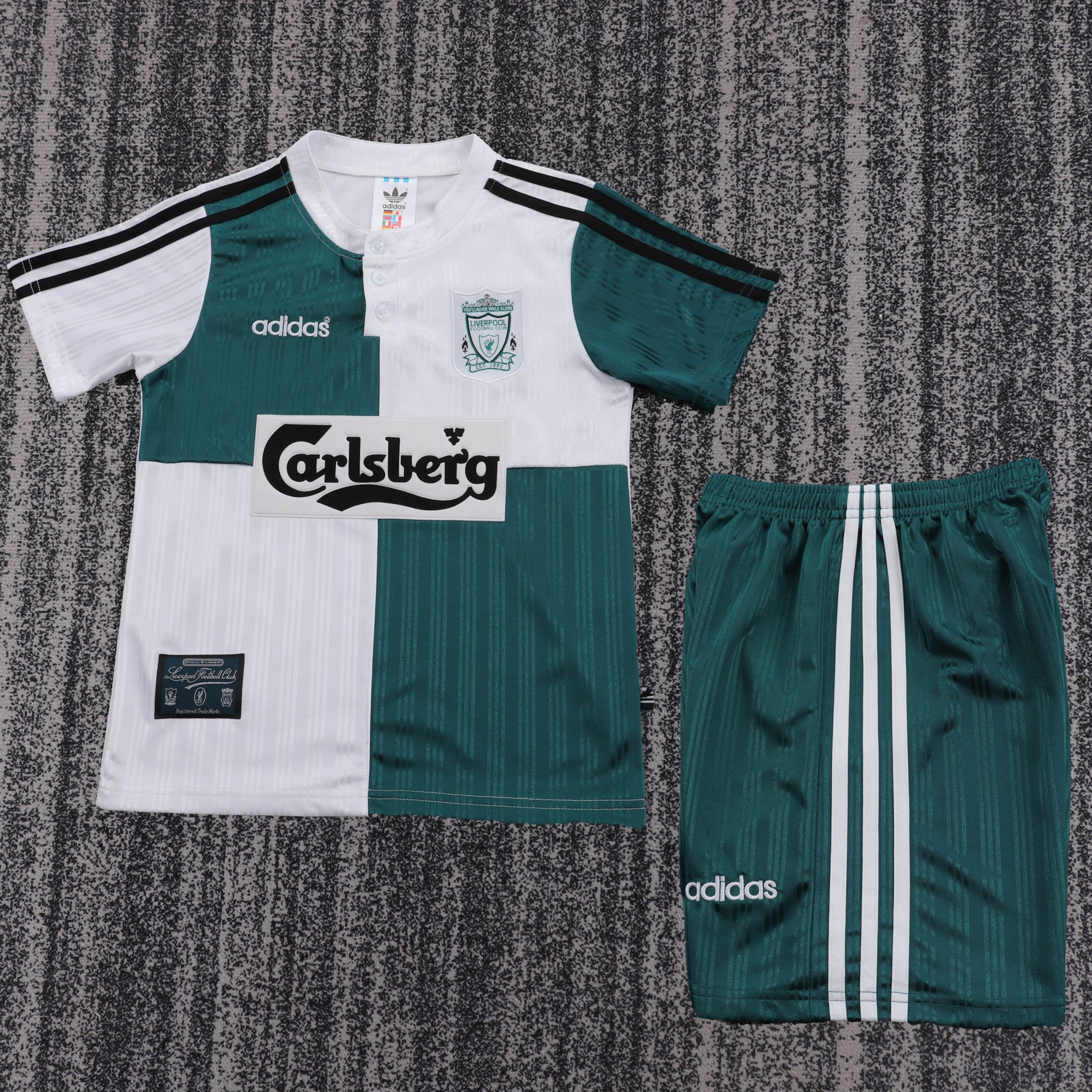 Liverpool 1995/96 Away Kids Kit
