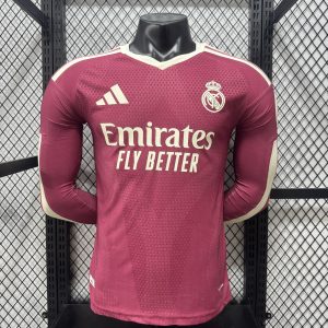Real Madrid 2026/27 Third Jersey (Player Version, Long Sleeve)