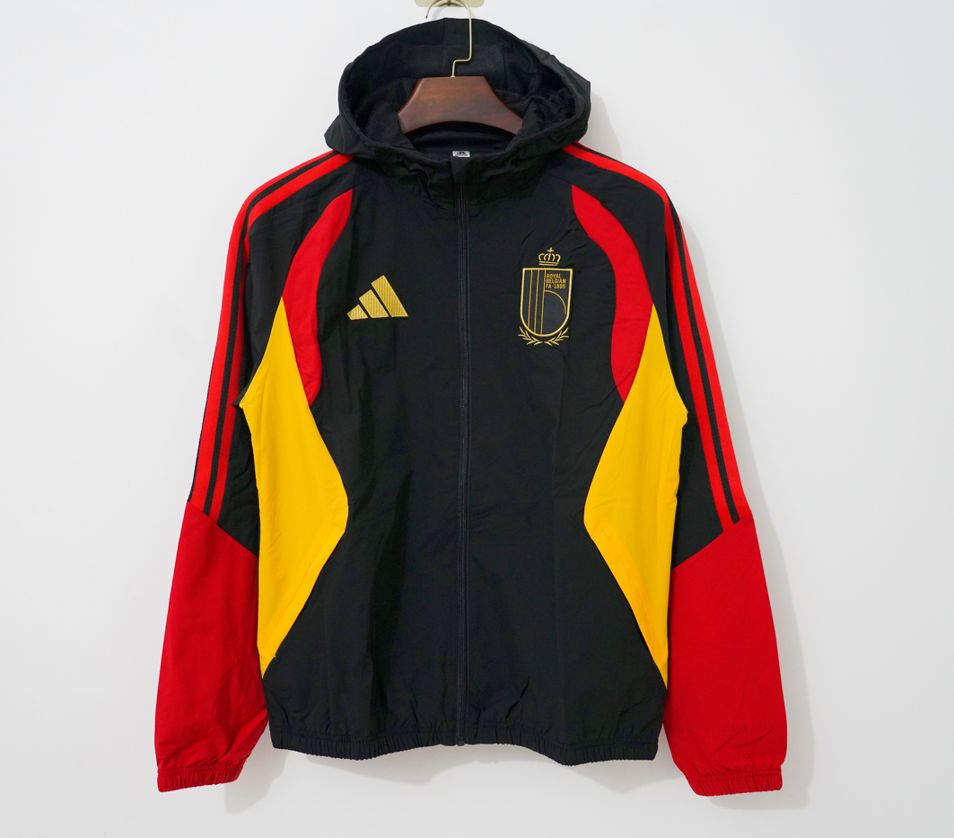 Belgium 2026 World Cup Windbreaker