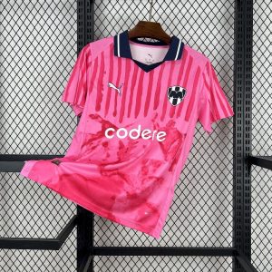 2025/26 Monterrey Club World Cup Pink Training Jersey Fan Version