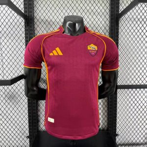 Roma 2025/26 Home Jersey (Player Version)