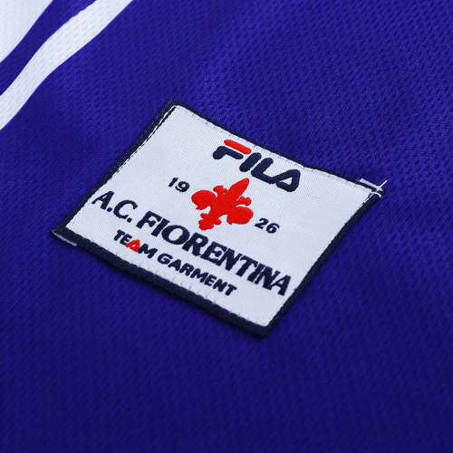 Fiorentina 1999/00 Home Retro Jersey - Image 5