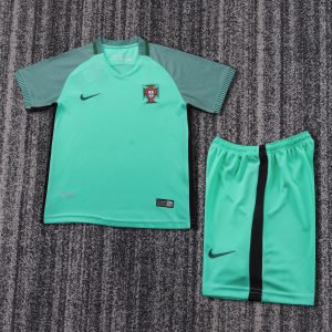 Portugal 2016 Euro Away Kids Kit