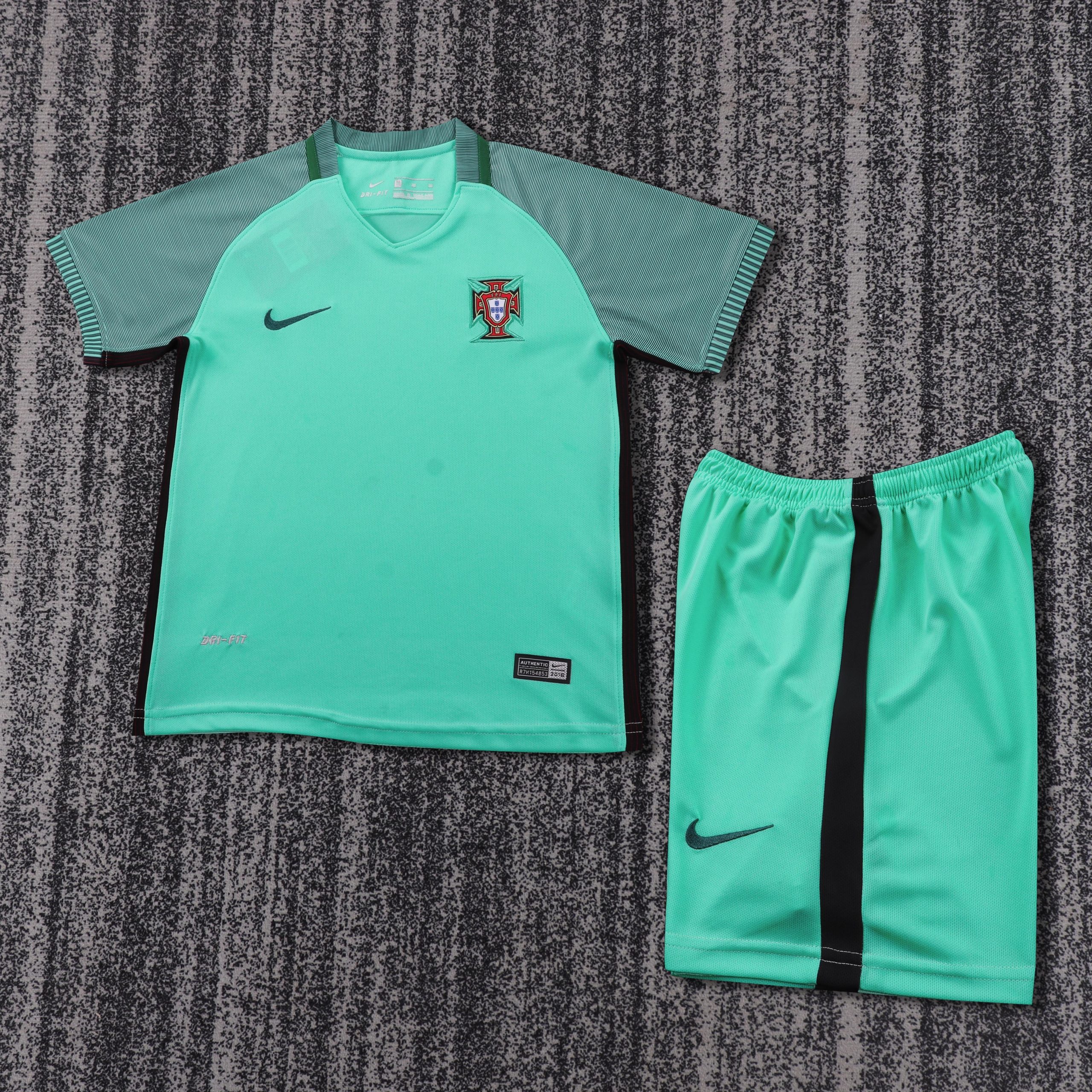 Portugal 2016 Euro Away Kids Kit