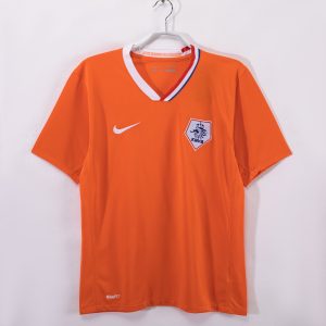 Netherlands 2008 Euro Home Retro Jersey