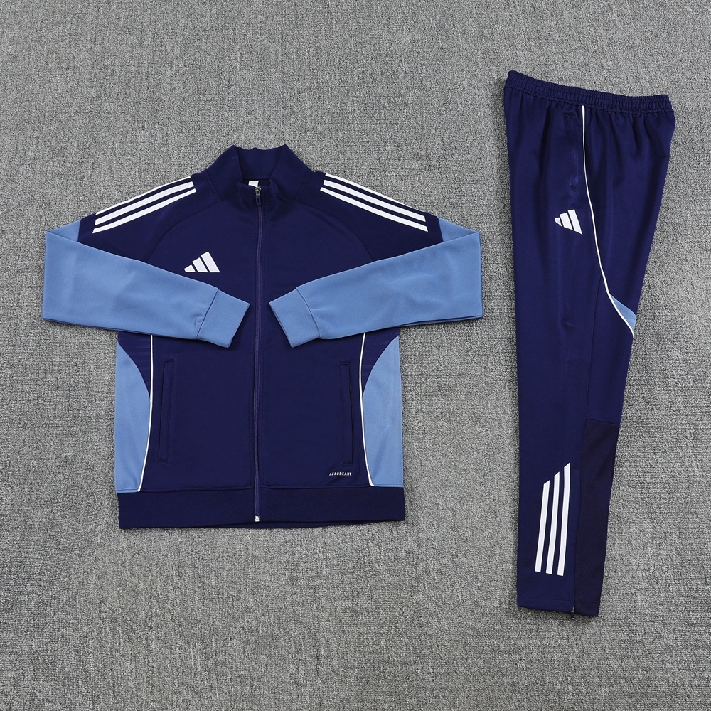 2025/26 Adidas Blue Jacket Set - Image 3