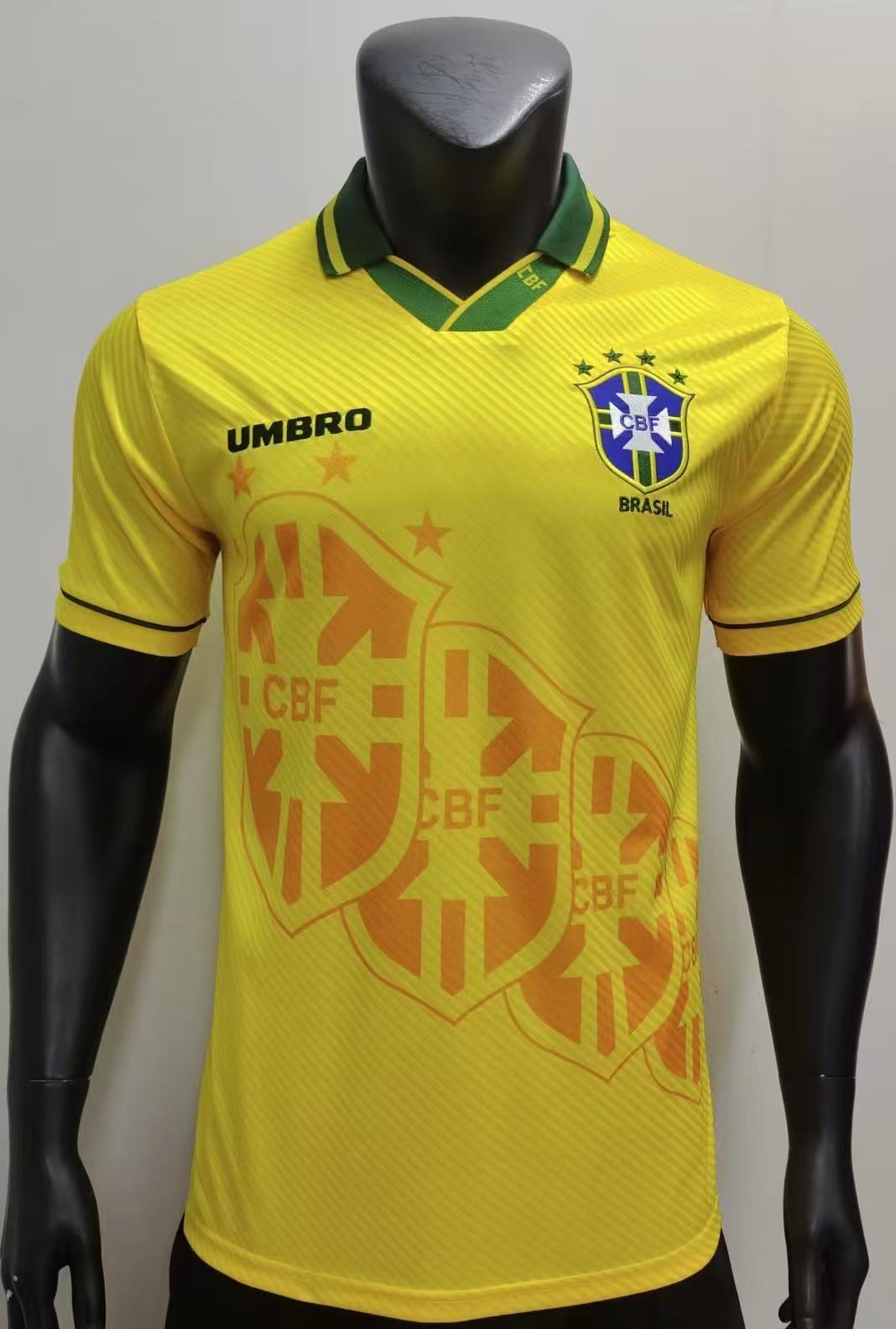 Brazil 1996 Home Retro Jersey (Fan Version)