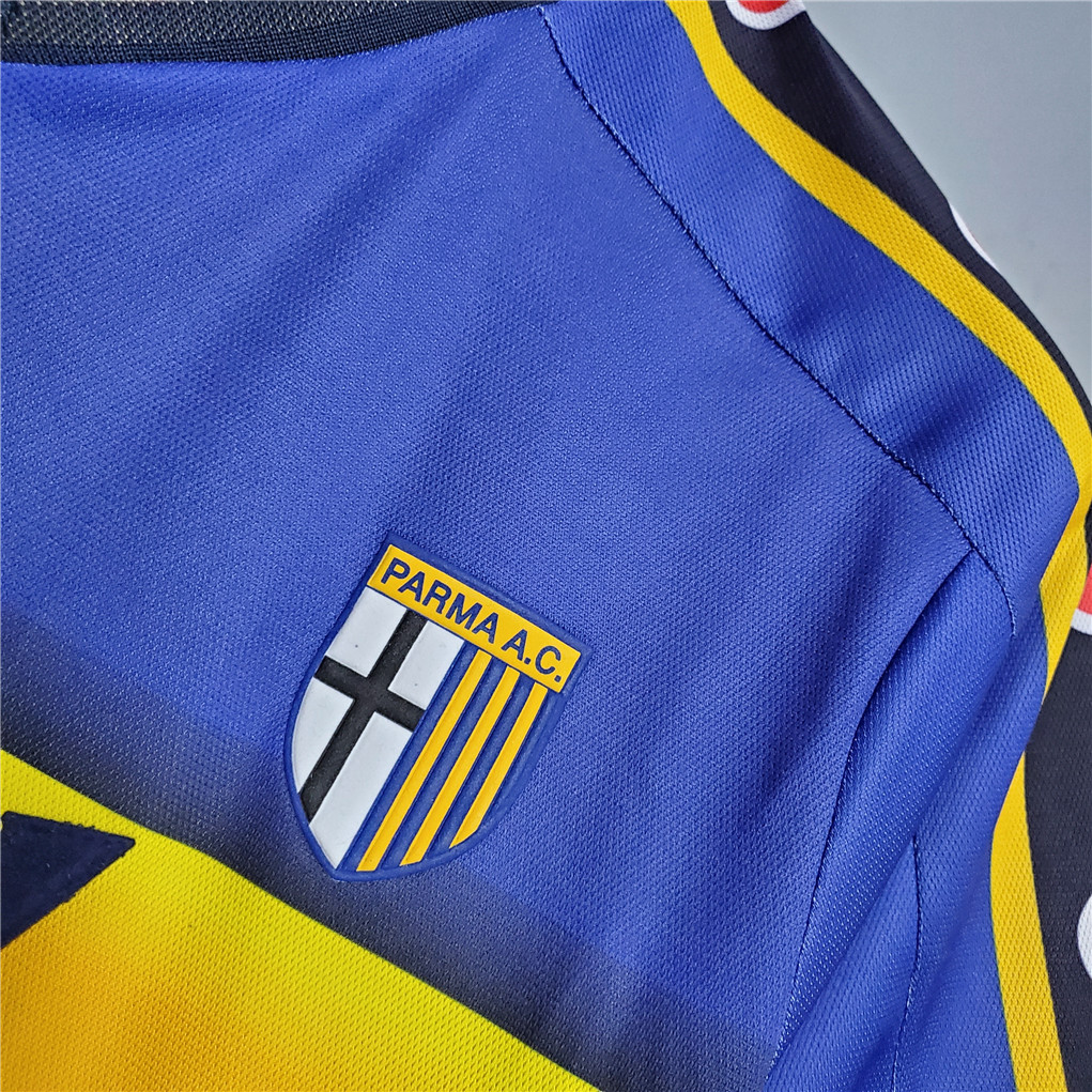 2001/02 Parma Calcio 1913 Home Retro Jersey - Image 4