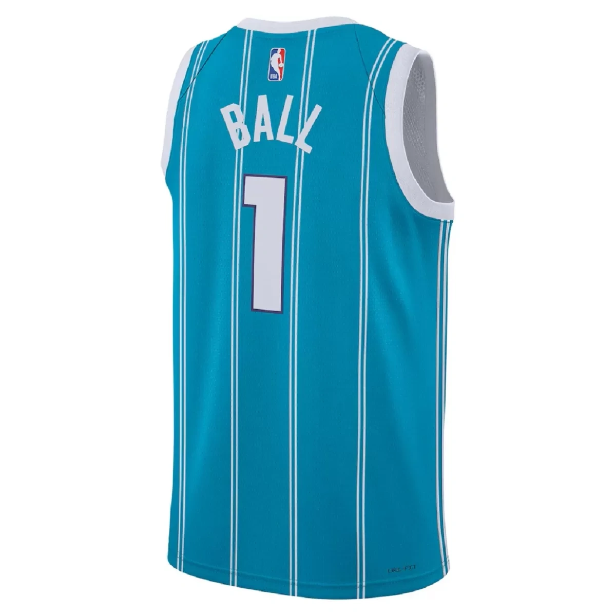 Charlotte Hornets LaMelo Ball #1 Teal Swingman Jersey - Icon Edition - Image 2