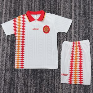 Spain 1994 World Cup Away Kids Kit