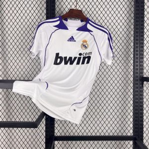 Real Madrid 2007/08 Home Retro Jersey