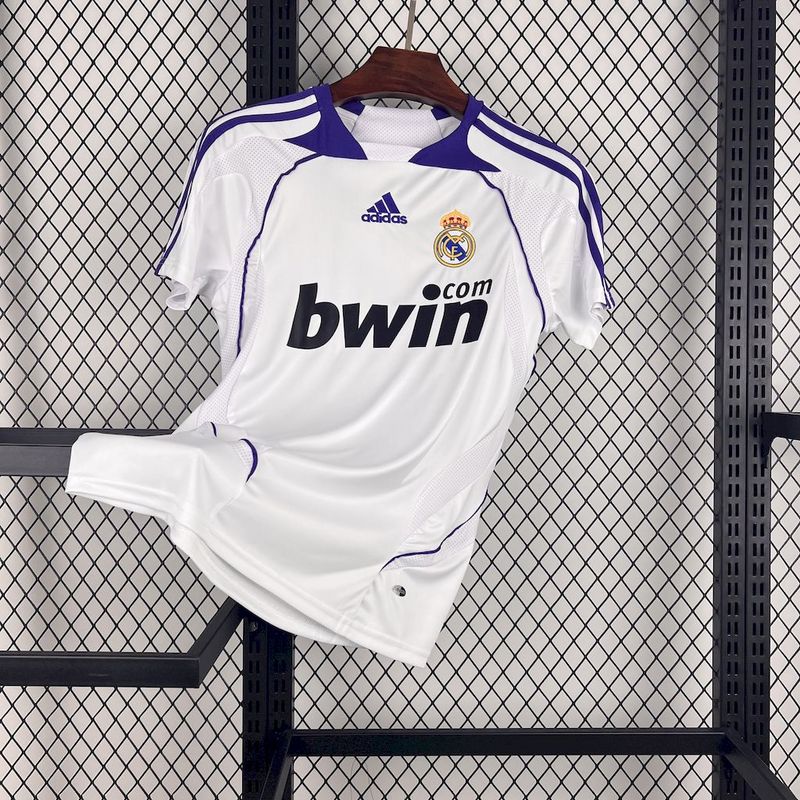 Real Madrid 2007/08 Home Retro Jersey