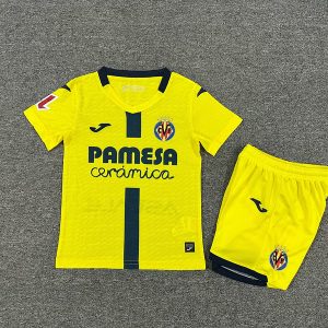 Villarreal 2025/26 Home Kids Kit