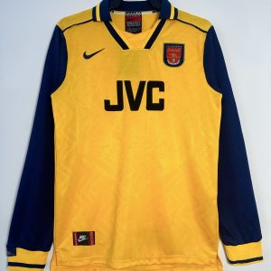 Arsenal 1996/97 Away Retro Jersey (Fan Version, Long Sleeve)