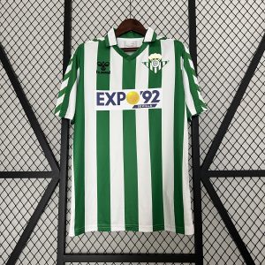 Real Betis 1988/89 Home Retro Jersey