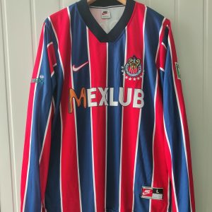 1996/97 Chivas Away Retro Jersey Fan Version Long Sleeve