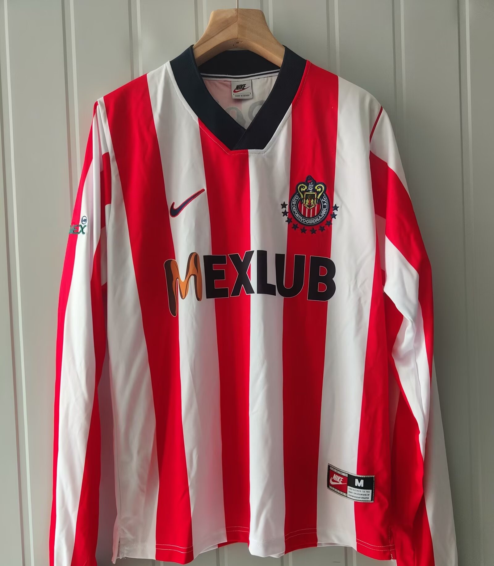 1996/97 Chivas Home Retro Jersey Fan Version Long Sleeve