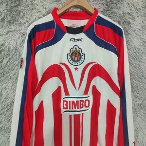2006/07 Chivas Home Retro Jersey Fan Version Long Sleeve