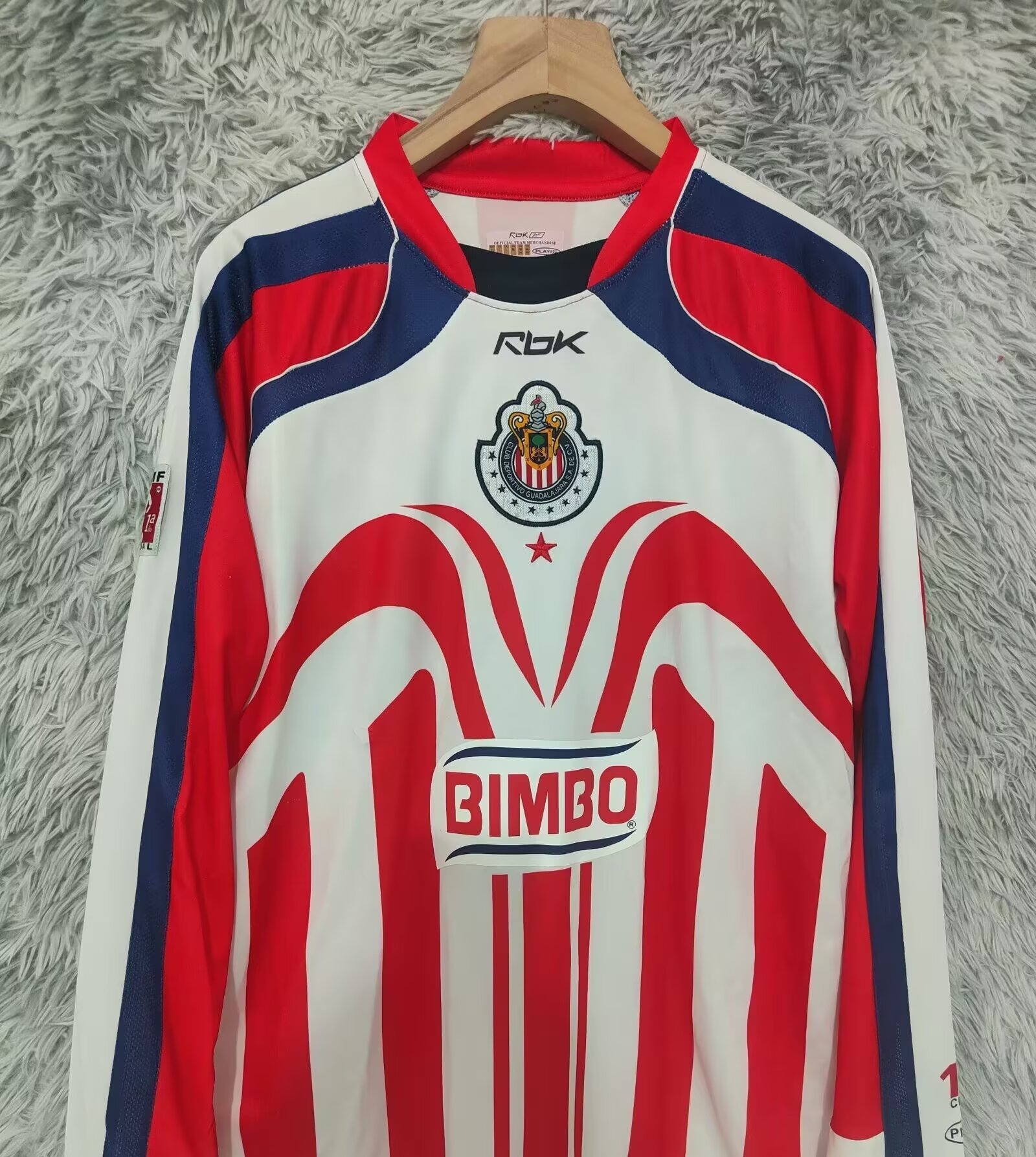 2006/07 Chivas Home Retro Jersey Fan Version Long Sleeve