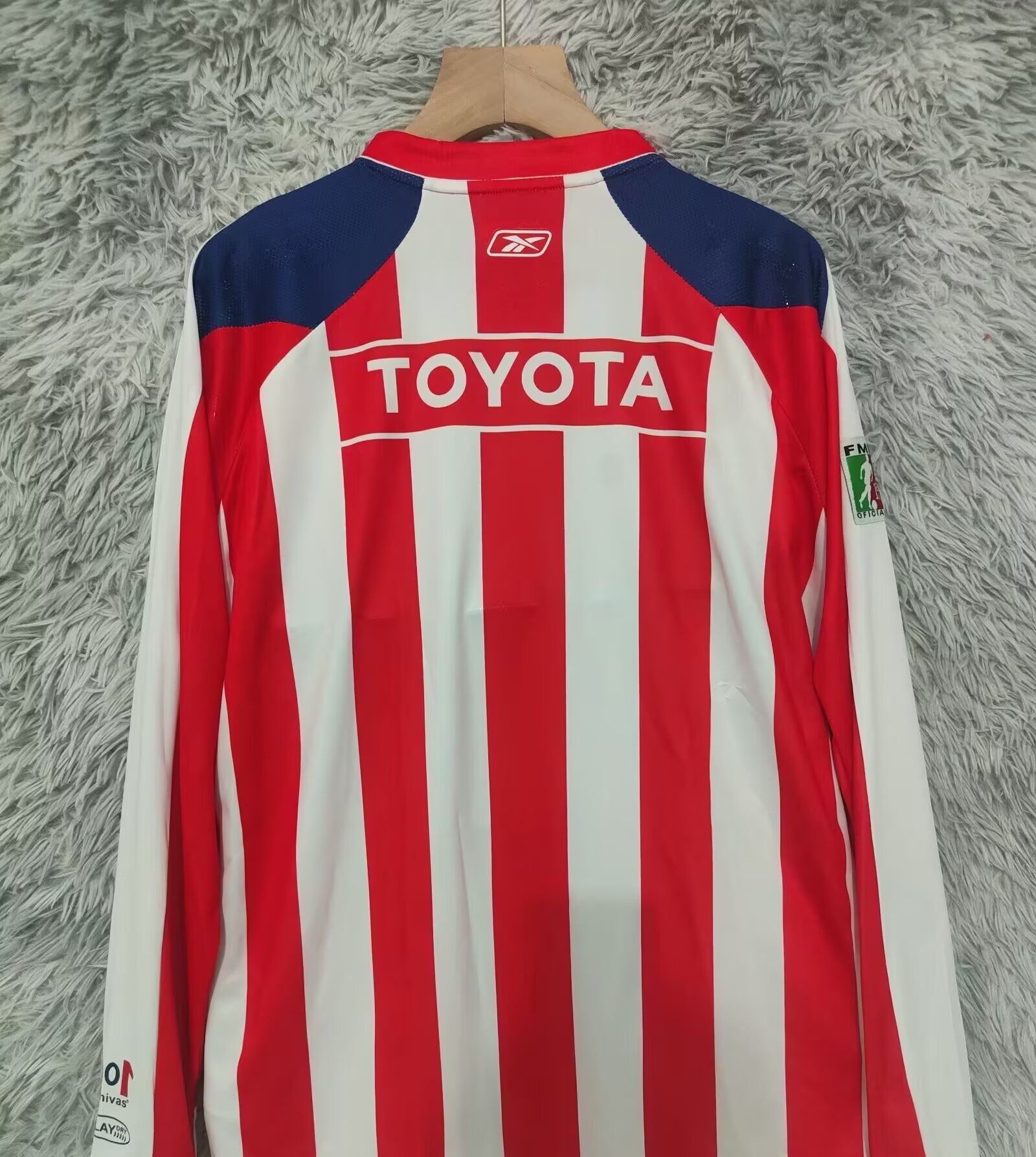 2006/07 Chivas Home Retro Jersey Fan Version Long Sleeve - Image 2