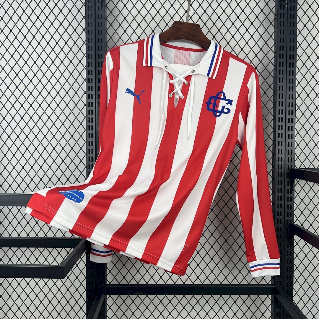 2016/17 Chivas 110th Anniversary Retro Jersey Fan Version Long Sleeve
