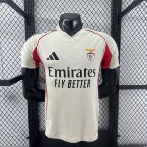 SL Benfica 2025/26 Away Jersey (Player Version)