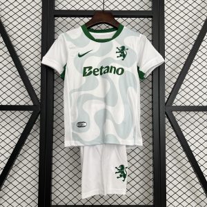 Sporting CP 2025/26 Away Kids Kit
