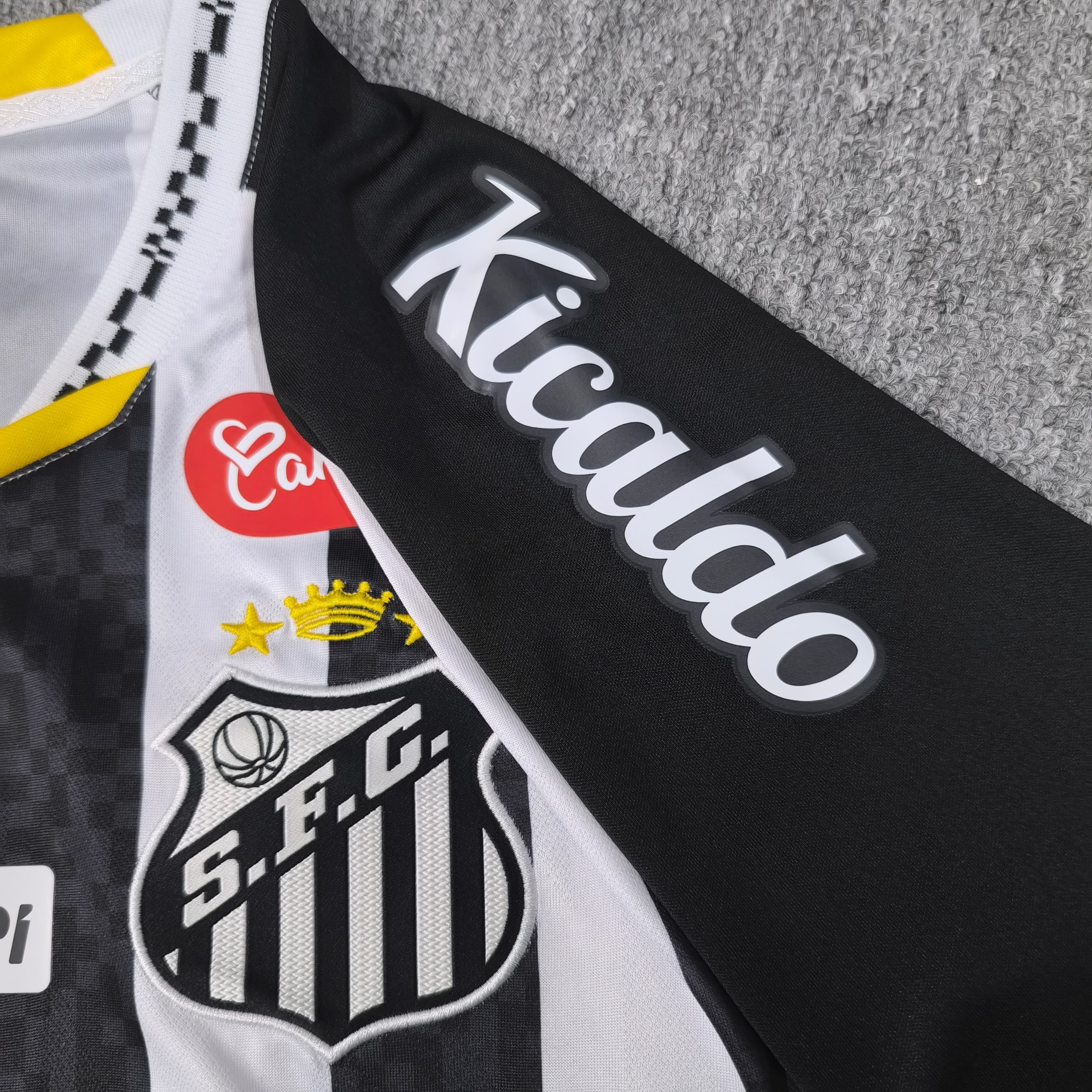2025/26 Santos FC Away Jersey with All Sponsors - Image 3