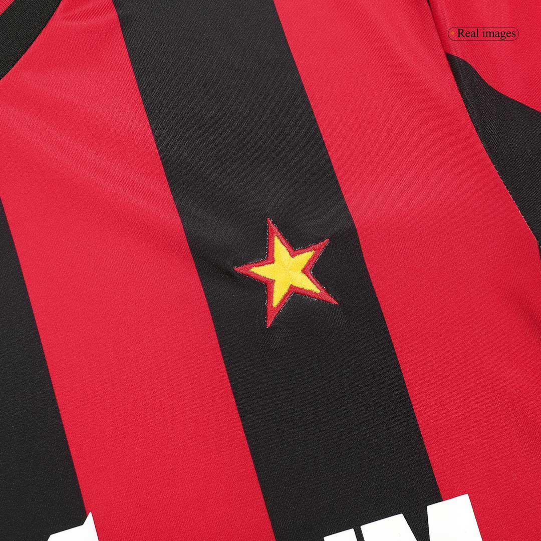 AC Milan 1990/91 Home Retro Jersey - Image 4