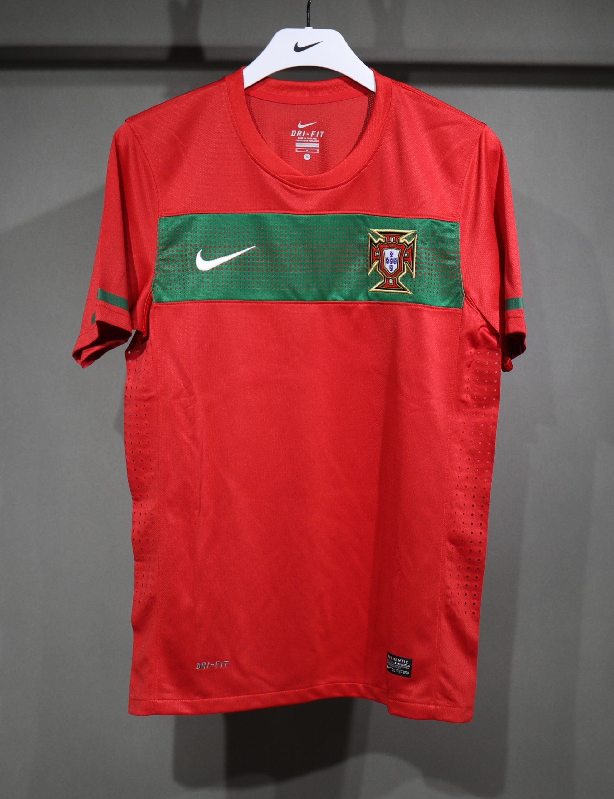 Portugal 2010 World Cup Home Retro Jersey (Player Version)