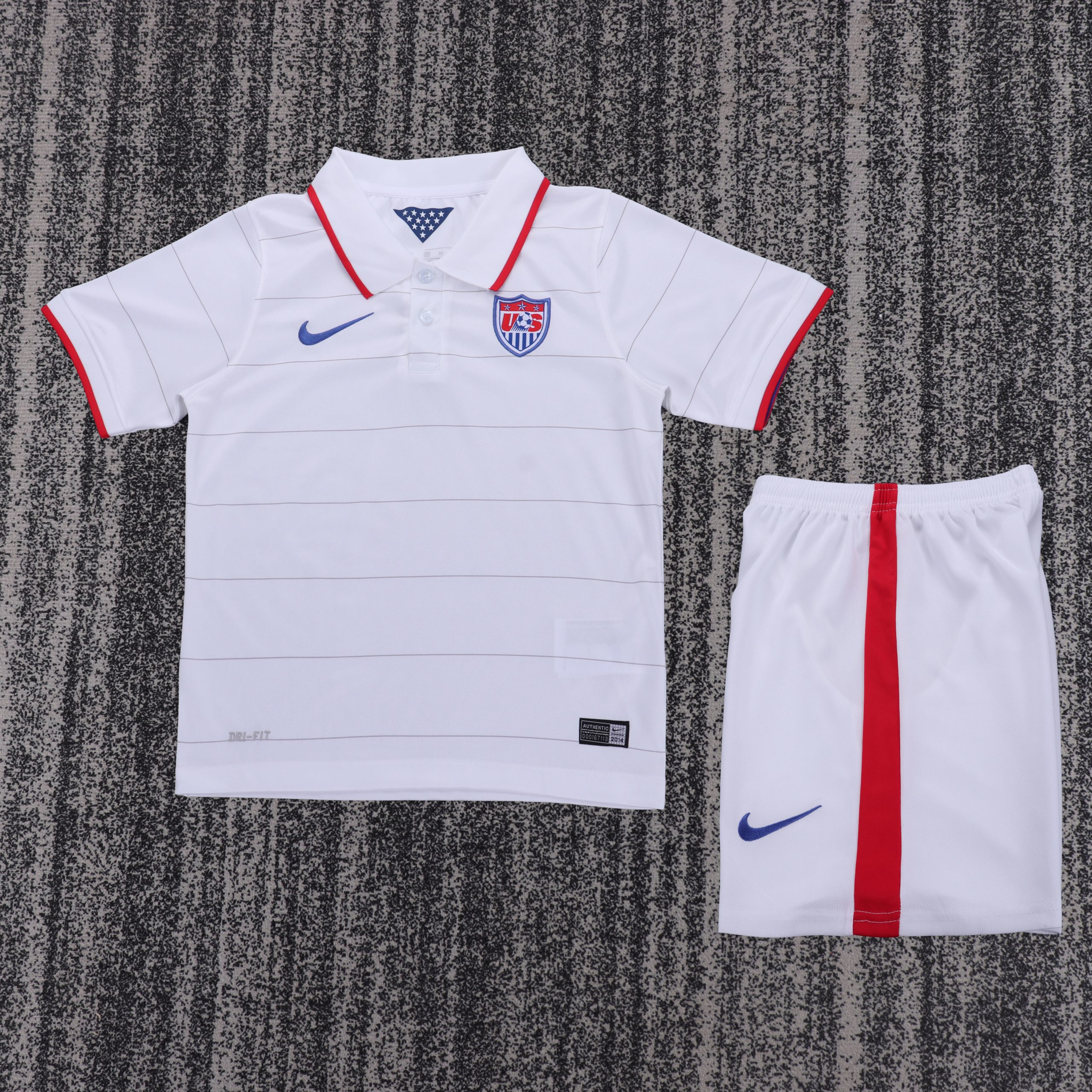 USA 2014 World Cup Home Kids Kit