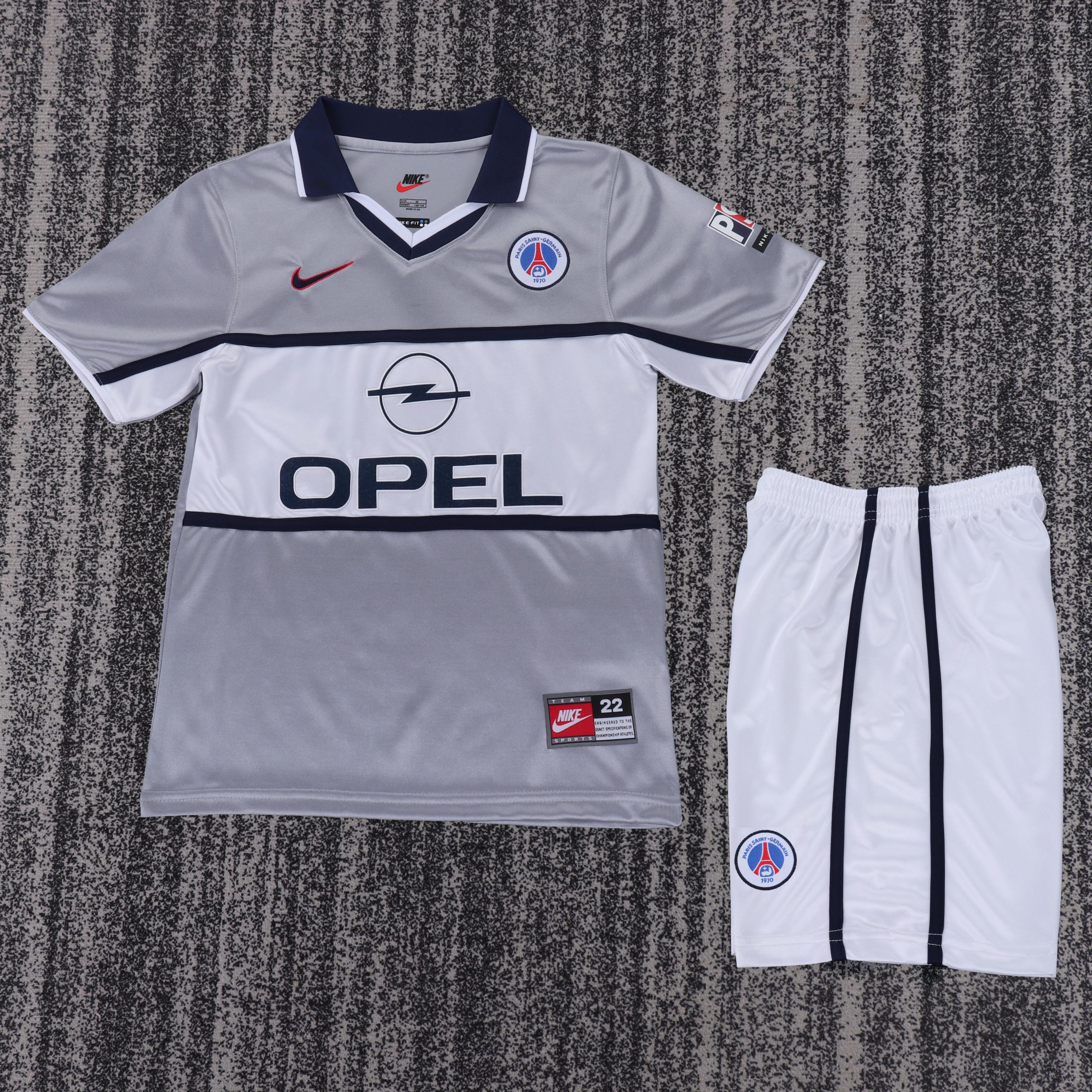 2000/01 PSG Away Retro Kids Kit