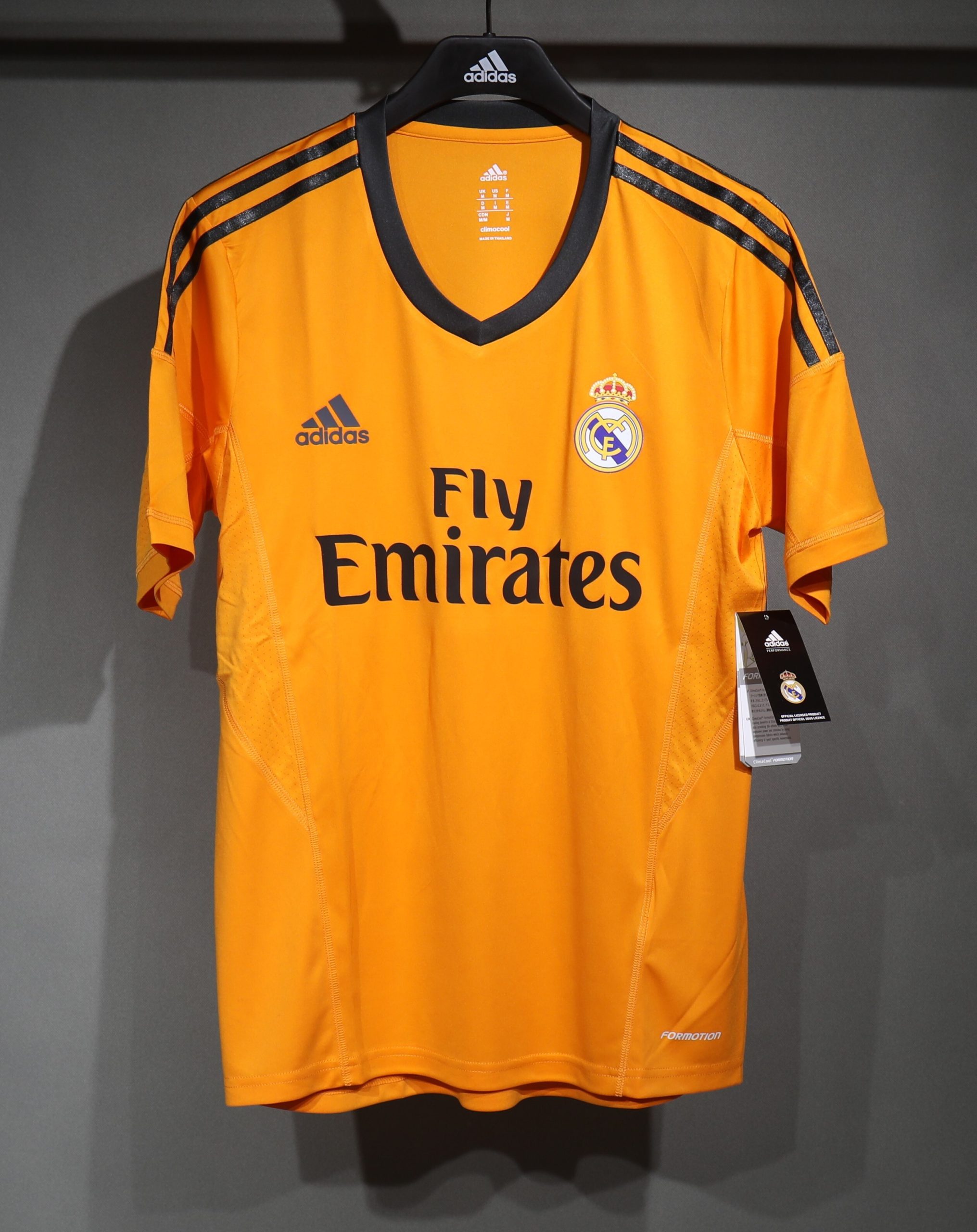 Real Madrid 2013/14 Away Retro Jersey (Player Version)