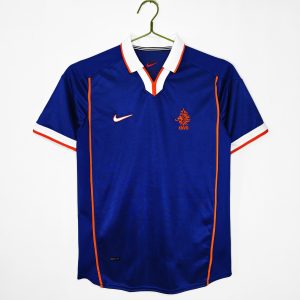 Netherlands 1998 World Cup Away Retro Jersey (Fan Version)