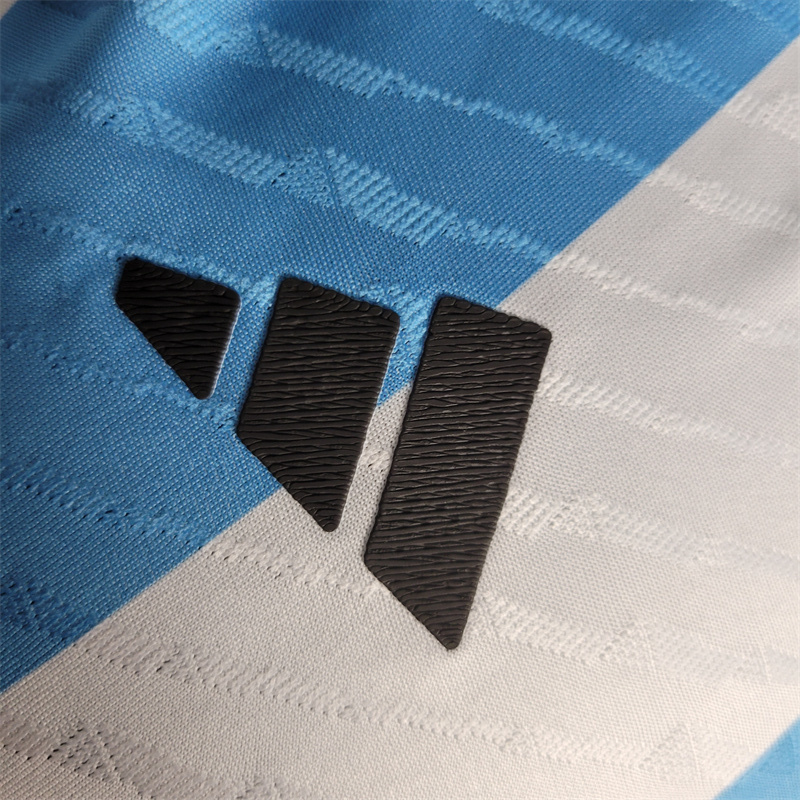 2022 Argentina World Cup 2-Star Home Retro Jersey Player Version - Image 3