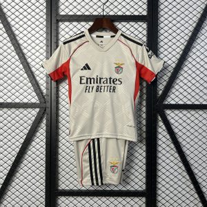 SL Benfica 2025/26 Away Kids Kit