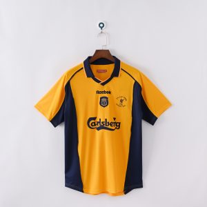 Liverpool 2000/01 Away Retro Jersey (Fan Version)