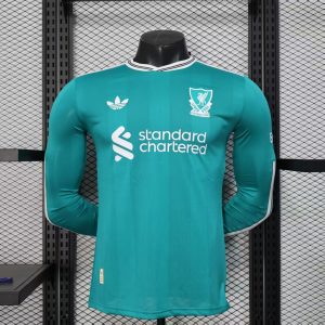 Liverpool 2025/26 Third Jersey (Player Version, Long Sleeve)