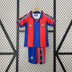 Barcelona 1996/97 Home Kids Kit