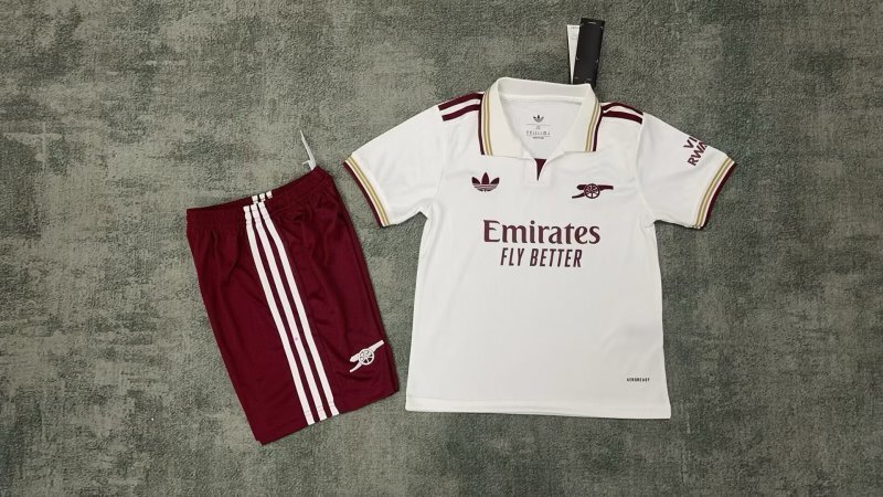 Arsenal 2025/26 Third Kids Kit