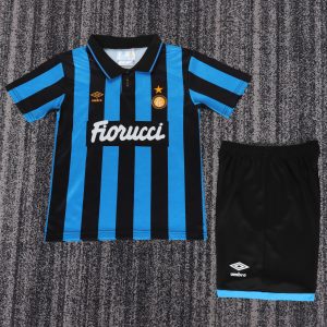 Inter Milan 1992/93 Home Kids Kit