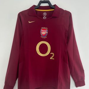 Arsenal 2005/06 Home Retro Jersey (Long Sleeve)