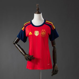 2026 Spain 2-Star Home World Cup Women's Soccer Jersey Custom Shirt