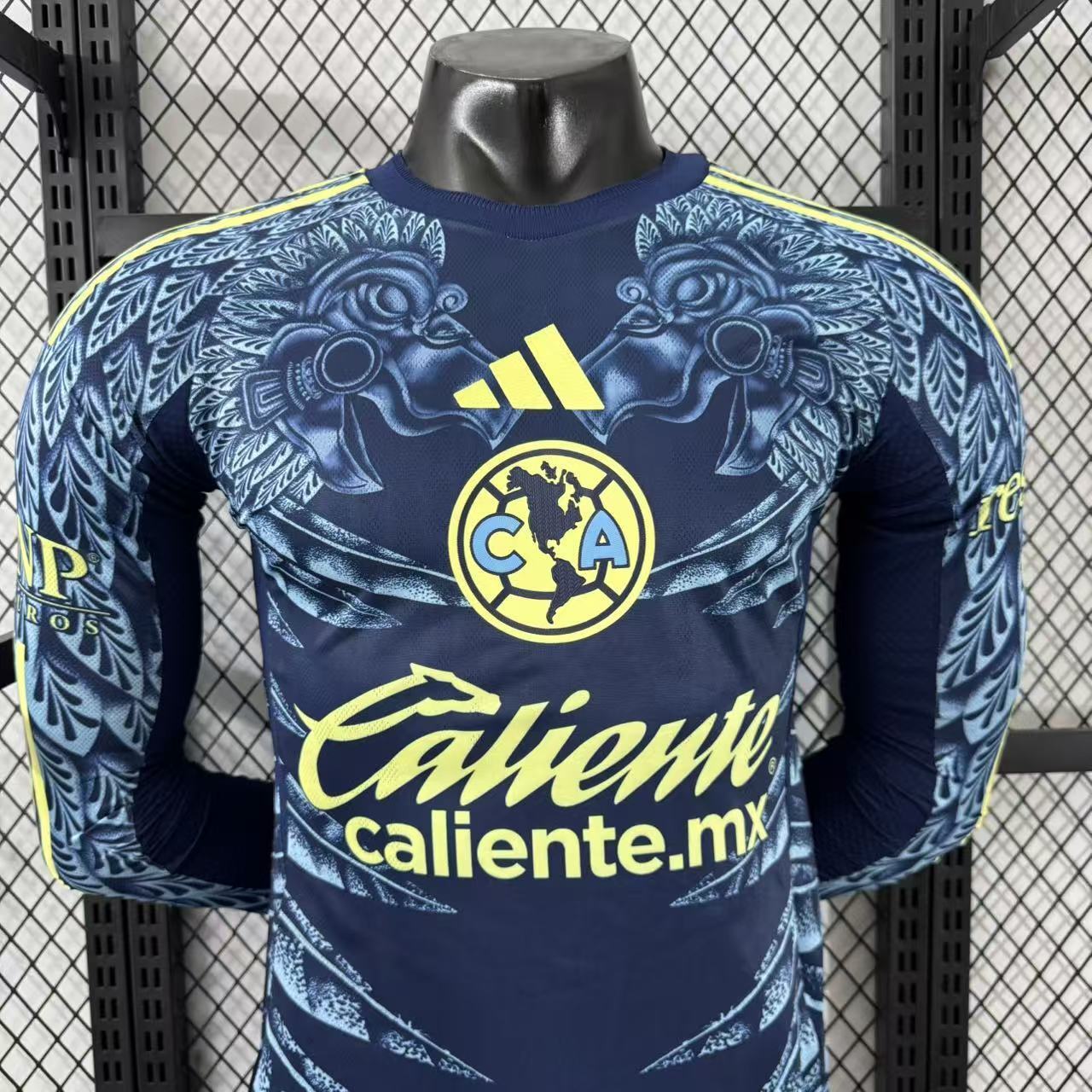 Club America 2025/26 Away Jersey (Player Version, Long Sleeve) - Image 4