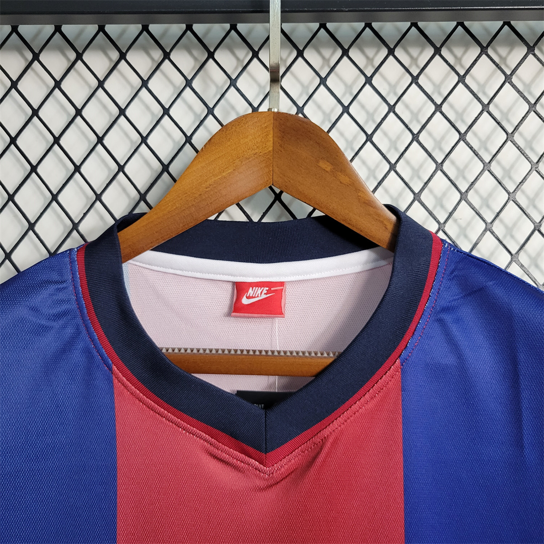 Barcelona 1998/99 Home Retro Jersey - Image 3