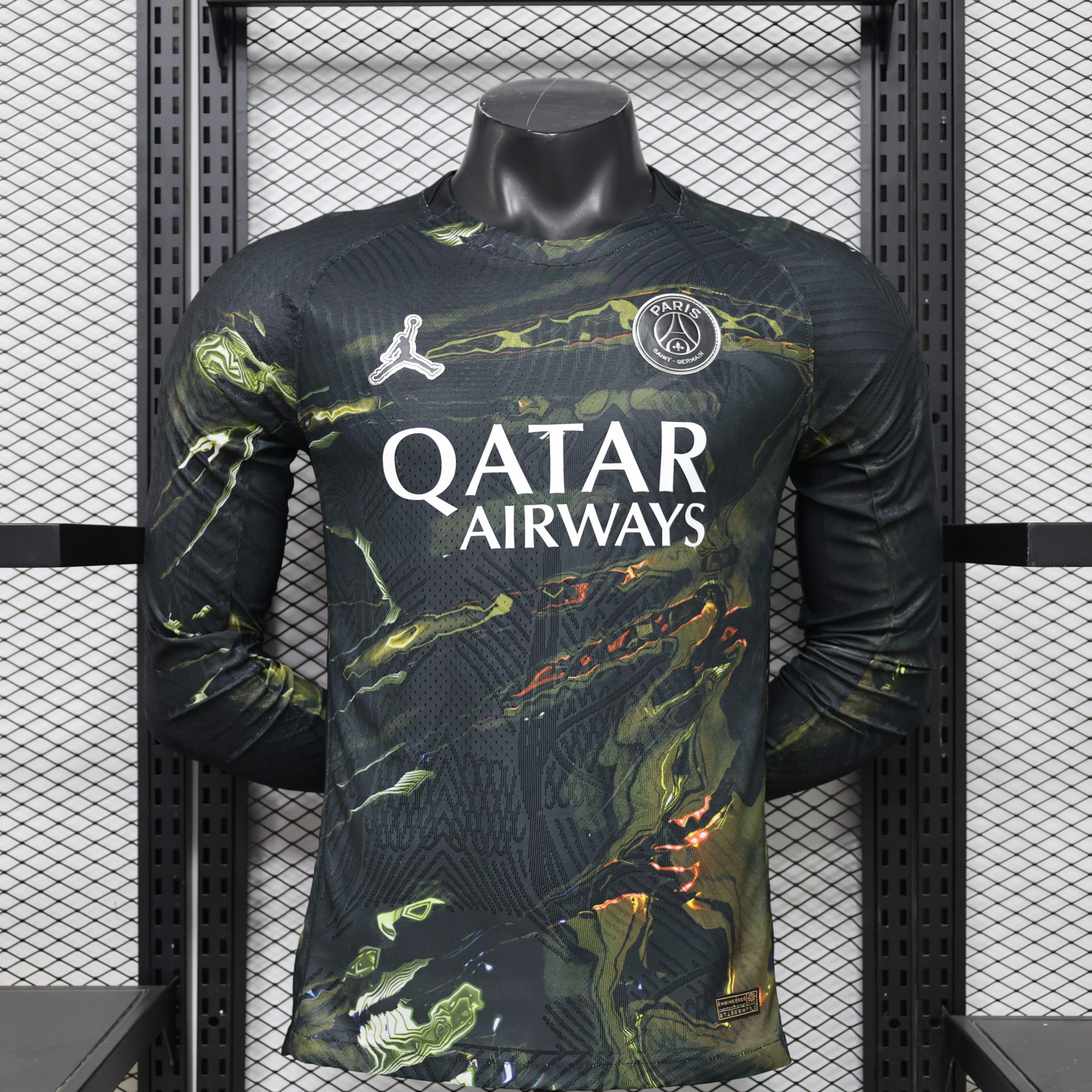 2025/26 PSG Night Edition Jersey Player Version Long Sleeve