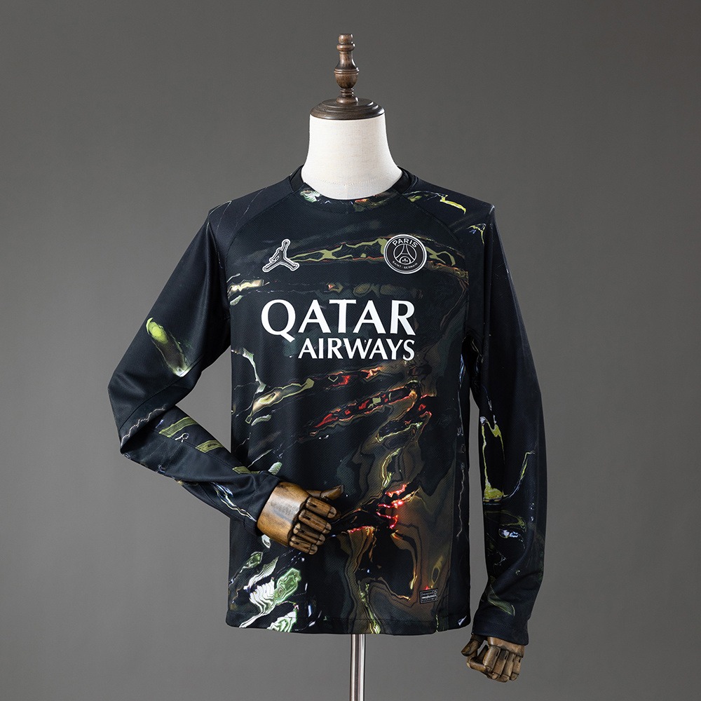 2025/26 PSG Night Edition Jersey Fan Version Long Sleeve