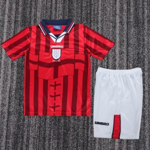 England 1998 World Cup Away Kids Kit